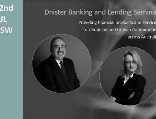 Dnister Banking and Lending Seminar NSW